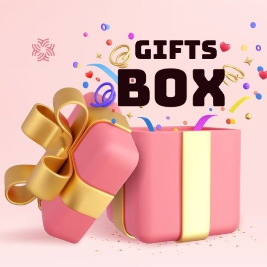 Pink Simple Boxing Day Mystery Box Facebook Ad