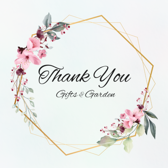 Pink and White Elegant Floral Wedding Thank You Circle Sticker